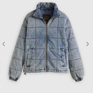 Levi’s Blue Denim Bubble Jean Jacket|Men Size: M|Unisex|NWT